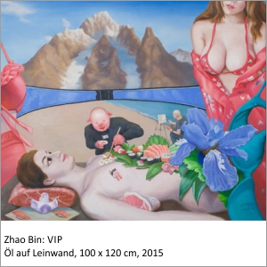Tafelbild Zhao Bin Serie VIP 2015